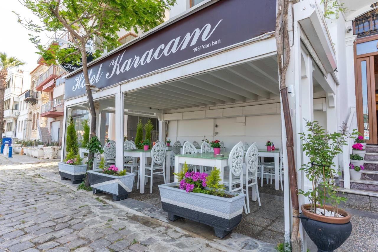 Hotel Karacam Foça Bagian luar foto