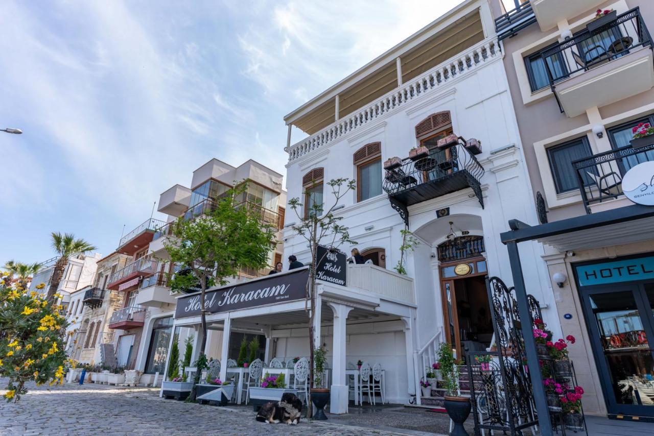 Hotel Karacam Foça Bagian luar foto