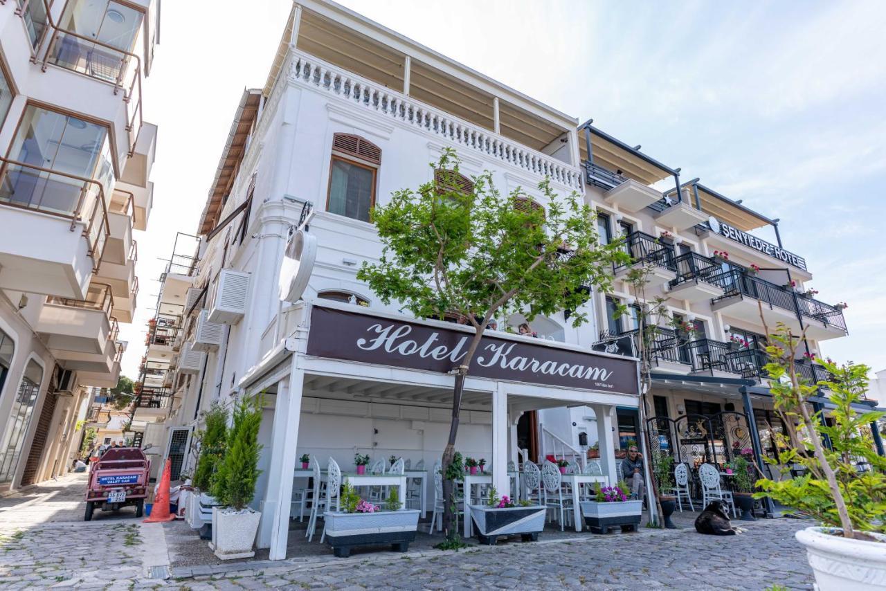 Hotel Karacam Foça Bagian luar foto