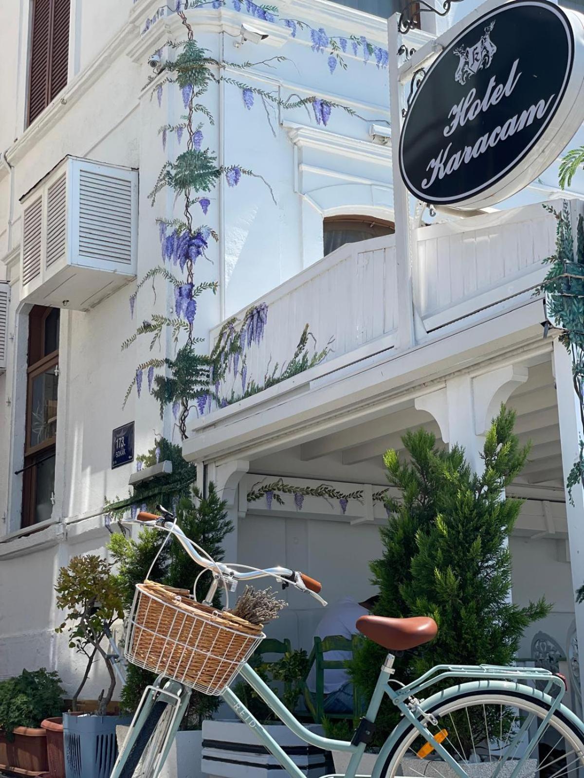 Hotel Karacam Foça Bagian luar foto