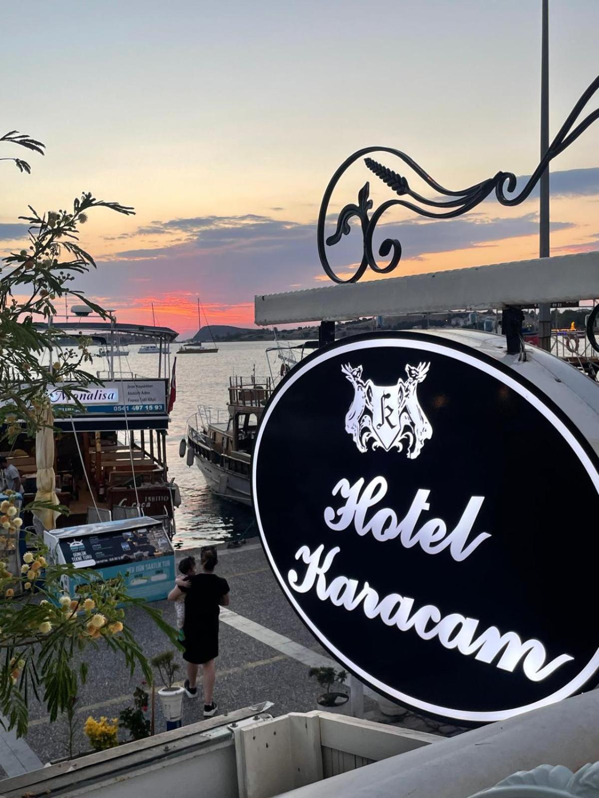 Hotel Karacam Foça Bagian luar foto